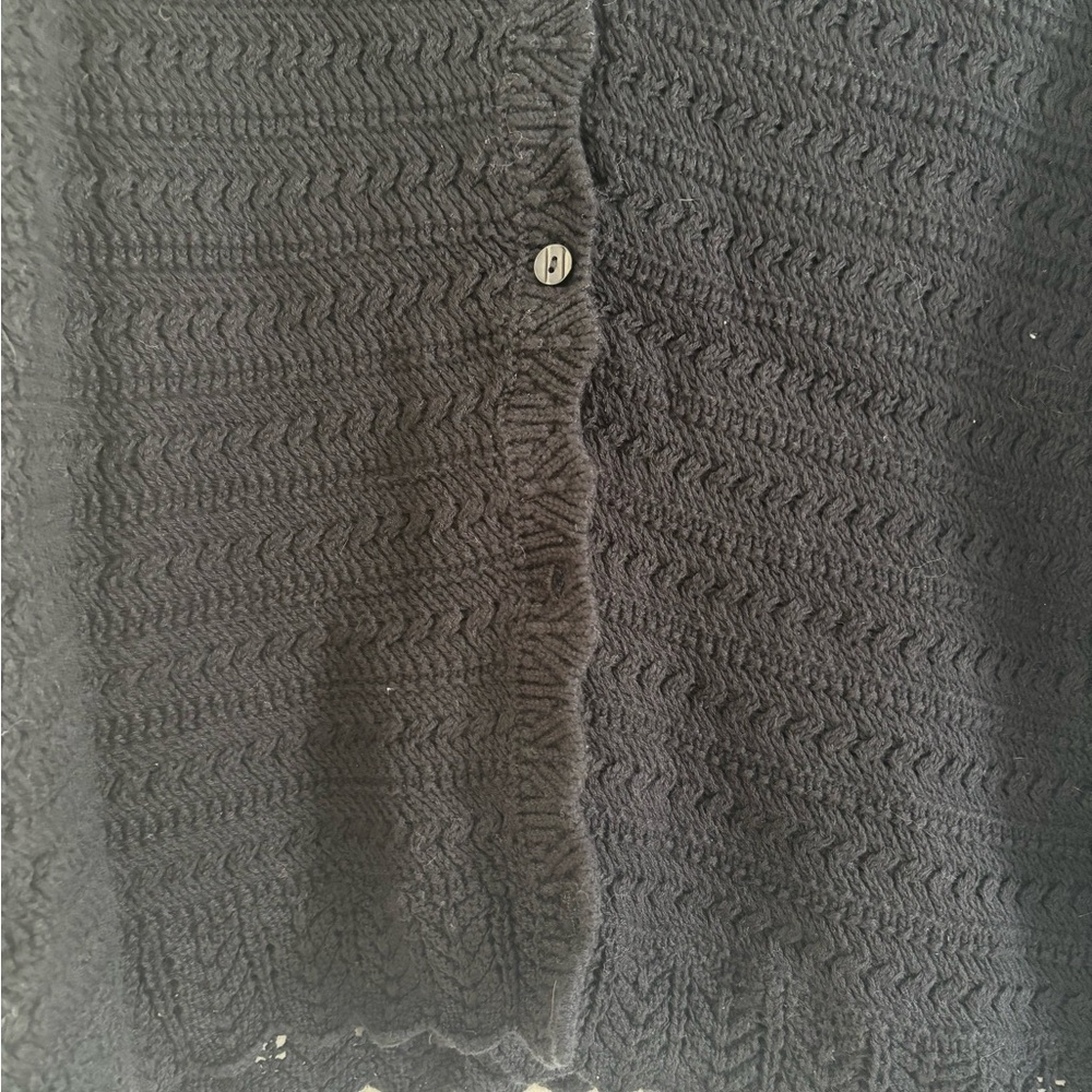 Abercrombie & Fitch Black Cropped Cardigan - Picture 3 of 3